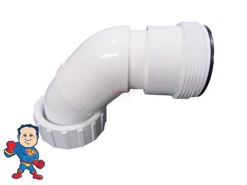 Hot tub spa pump union - spa, 45°